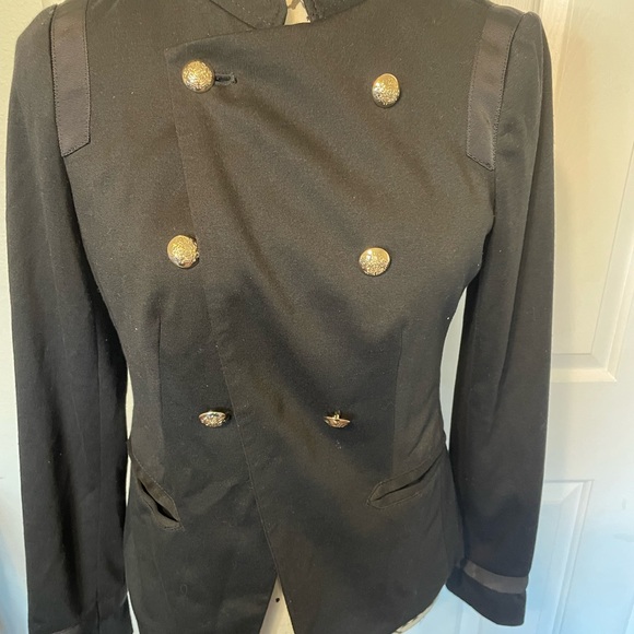The Limited sailor jacket. Black. Ladies x small - Picture 5 of 8